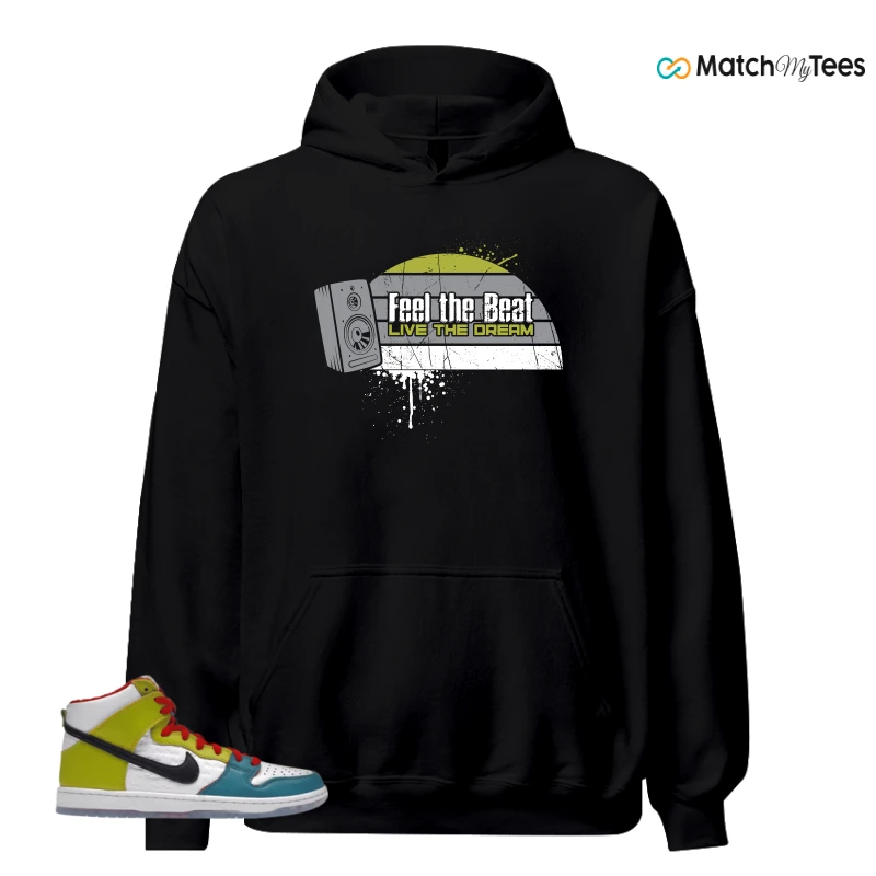 NIKE DUNK HIGH PRO FROSKATE ALL LOVE SNEAKER Matching Tees hoodie