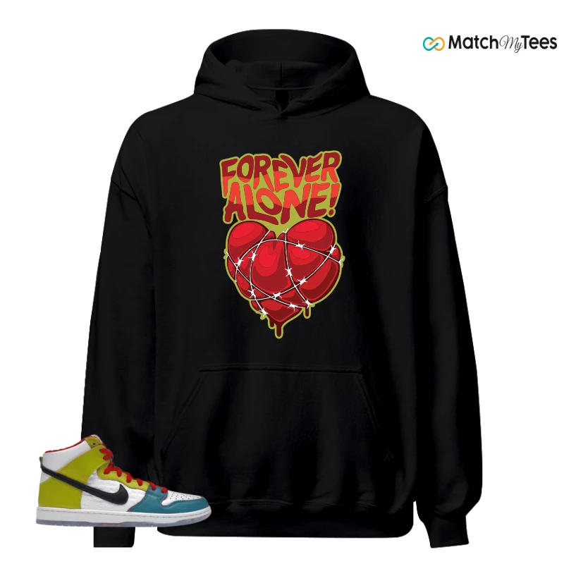 NIKE DUNK HIGH PRO FROSKATE ALL LOVE SNEAKER Matching Tees hoodie