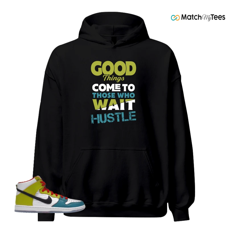 NIKE DUNK HIGH PRO FROSKATE ALL LOVE SNEAKER Matching Tees hoodie