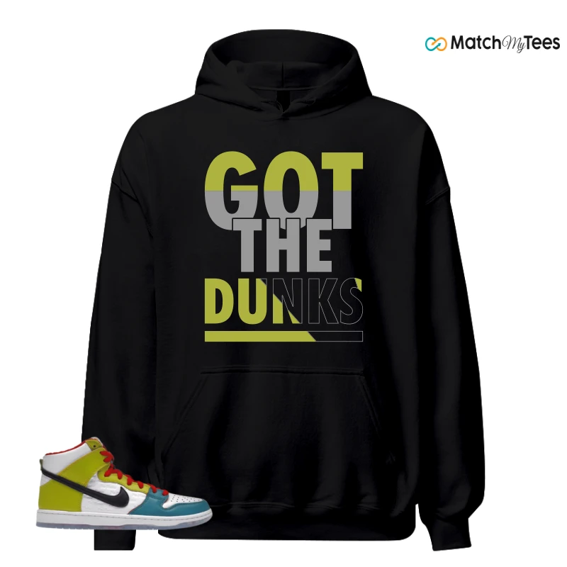 NIKE DUNK HIGH PRO FROSKATE ALL LOVE SNEAKER Matching Tees hoodie