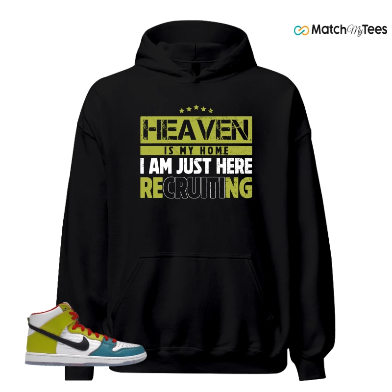 NIKE DUNK HIGH PRO FROSKATE ALL LOVE SNEAKER Matching Tees hoodie