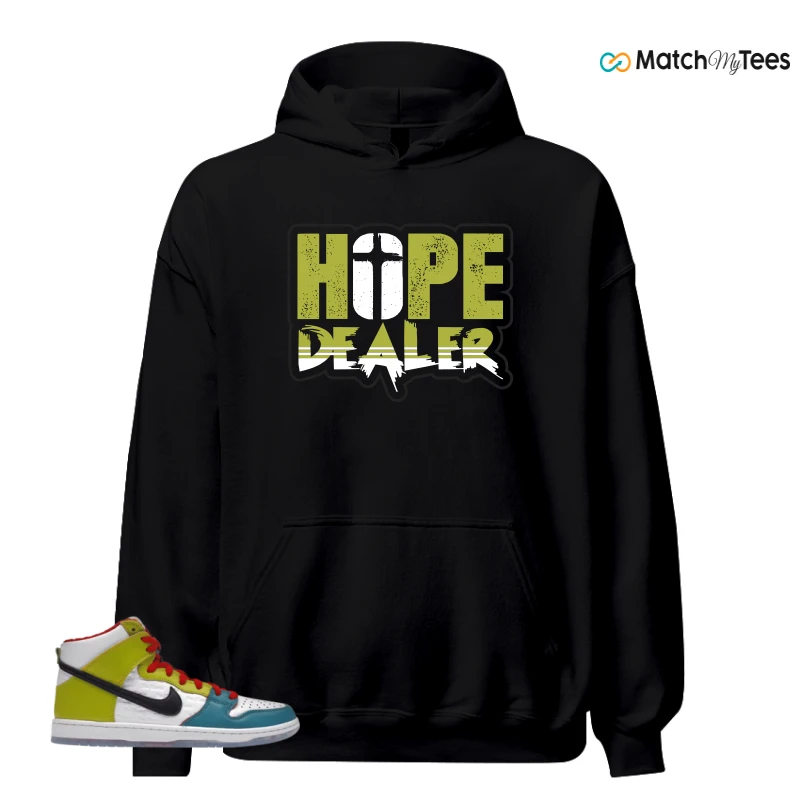 NIKE DUNK HIGH PRO FROSKATE ALL LOVE SNEAKER Matching Tees hoodie
