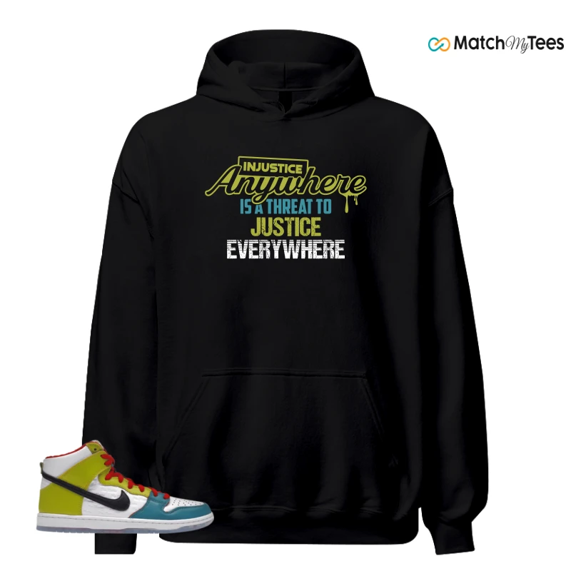 NIKE DUNK HIGH PRO FROSKATE ALL LOVE SNEAKER Matching Tees hoodie