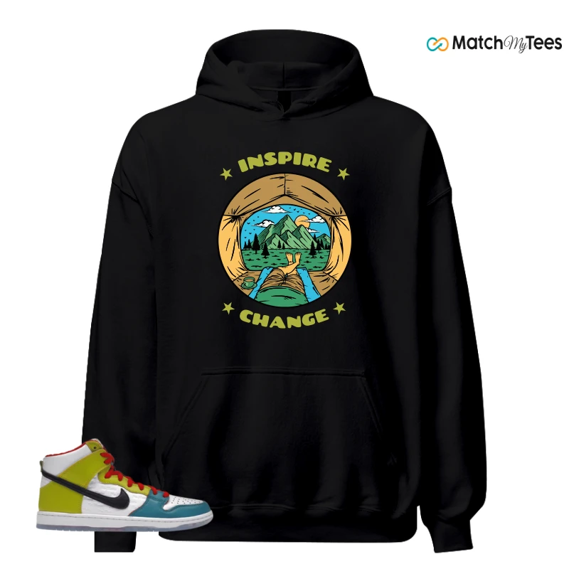 NIKE DUNK HIGH PRO FROSKATE ALL LOVE SNEAKER Matching Tees hoodie