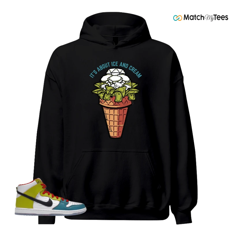 NIKE DUNK HIGH PRO FROSKATE ALL LOVE SNEAKER Matching Tees hoodie