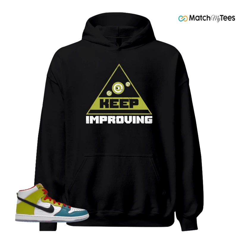 NIKE DUNK HIGH PRO FROSKATE ALL LOVE SNEAKER Matching Tees hoodie
