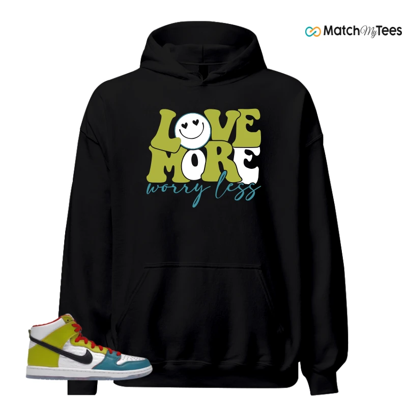 NIKE DUNK HIGH PRO FROSKATE ALL LOVE SNEAKER Matching Tees hoodie