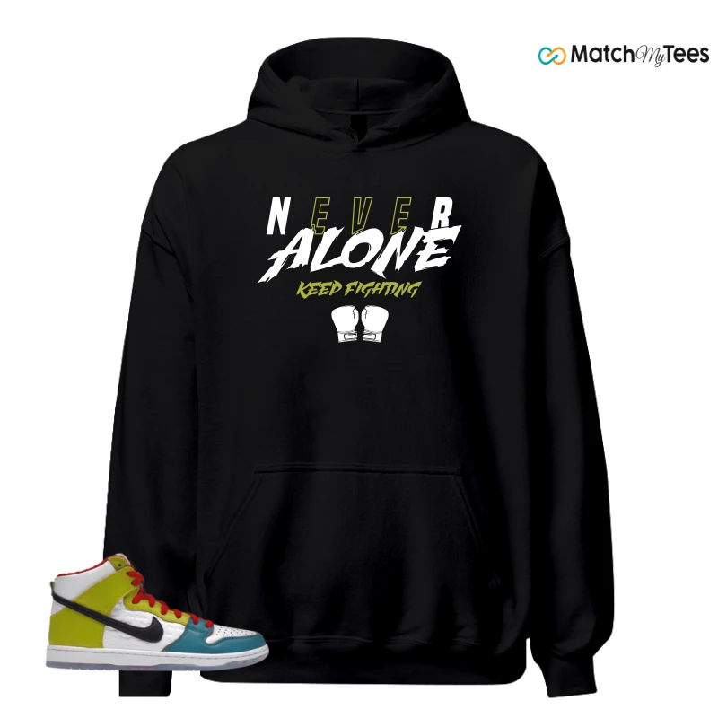 NIKE DUNK HIGH PRO FROSKATE ALL LOVE SNEAKER Matching Tees hoodie