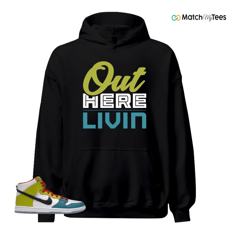NIKE DUNK HIGH PRO FROSKATE ALL LOVE SNEAKER Matching Tees hoodie