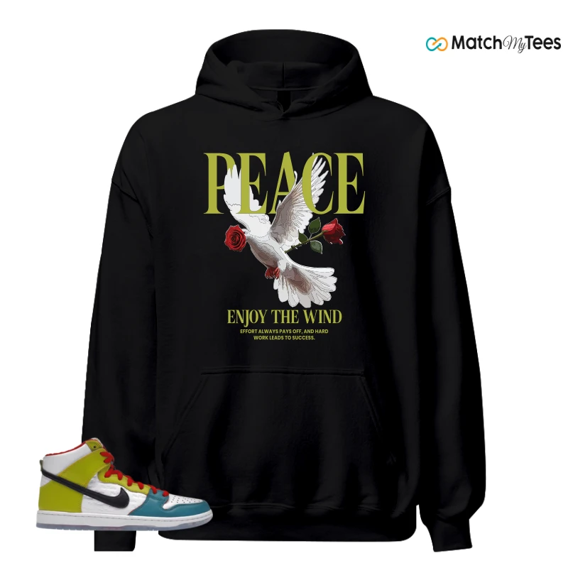 NIKE DUNK HIGH PRO FROSKATE ALL LOVE SNEAKER Matching Tees hoodie