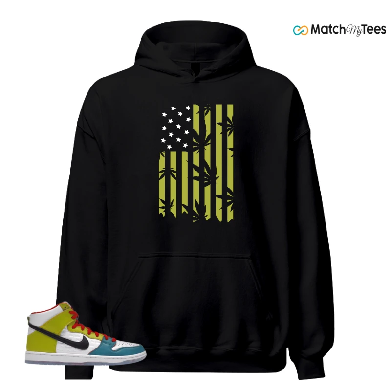 NIKE DUNK HIGH PRO FROSKATE ALL LOVE SNEAKER Matching Tees hoodie