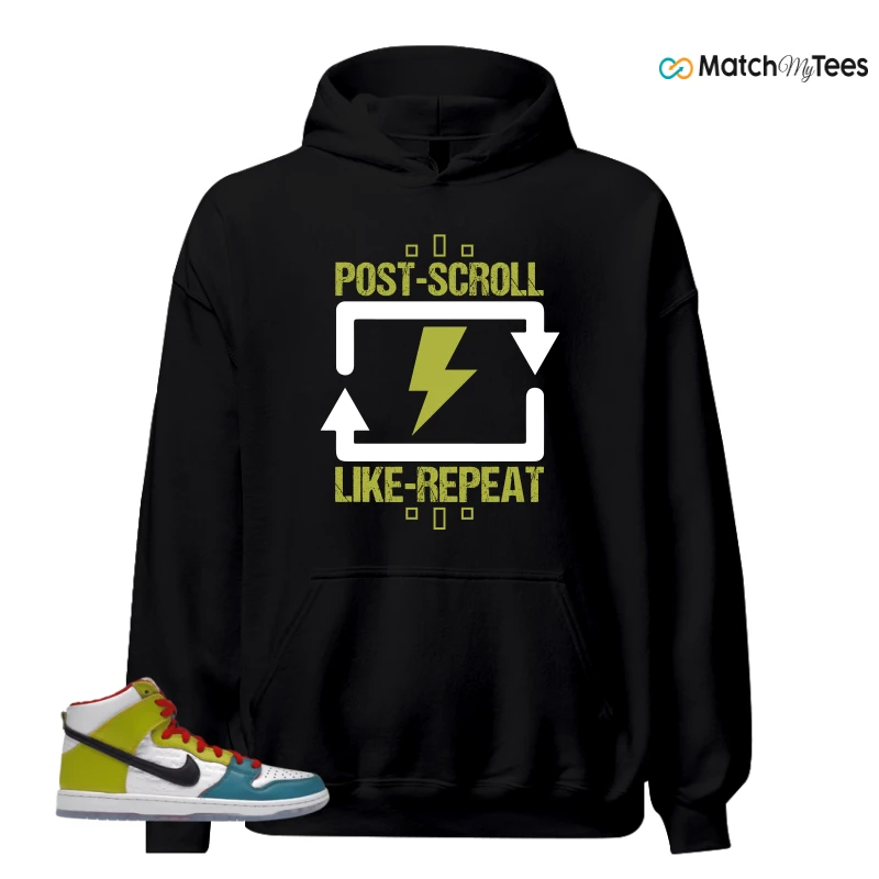NIKE DUNK HIGH PRO FROSKATE ALL LOVE SNEAKER Matching Tees hoodie