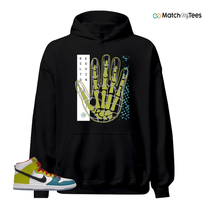 NIKE DUNK HIGH PRO FROSKATE ALL LOVE SNEAKER Matching Tees hoodie