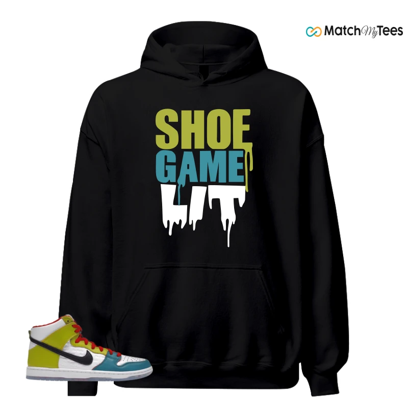 NIKE DUNK HIGH PRO FROSKATE ALL LOVE SNEAKER Matching Tees hoodie