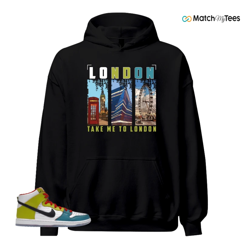 NIKE DUNK HIGH PRO FROSKATE ALL LOVE SNEAKER Matching Tees hoodie