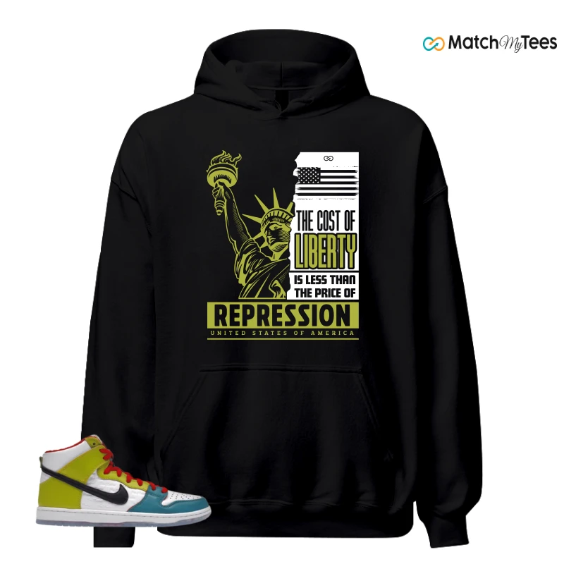 NIKE DUNK HIGH PRO FROSKATE ALL LOVE SNEAKER Matching Tees hoodie