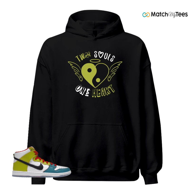 NIKE DUNK HIGH PRO FROSKATE ALL LOVE SNEAKER Matching Tees hoodie