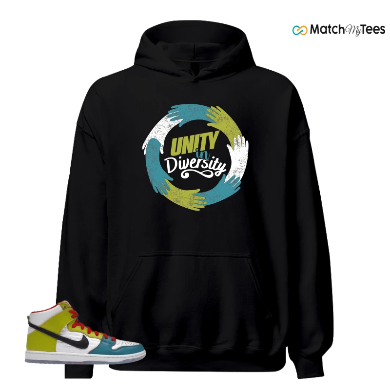NIKE DUNK HIGH PRO FROSKATE ALL LOVE SNEAKER Matching Tees hoodie