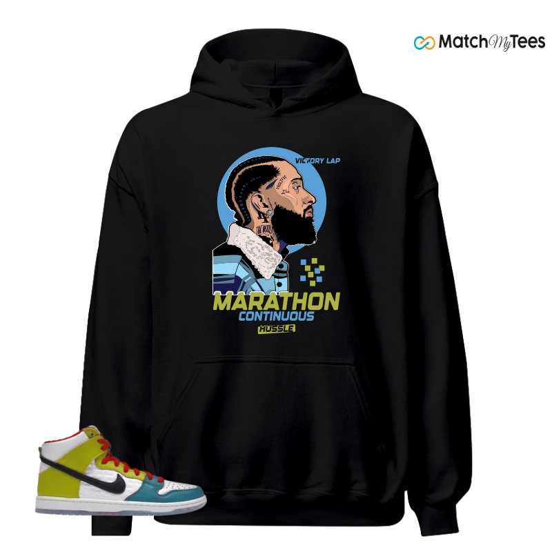 NIKE DUNK HIGH PRO FROSKATE ALL LOVE SNEAKER Matching Tees hoodie