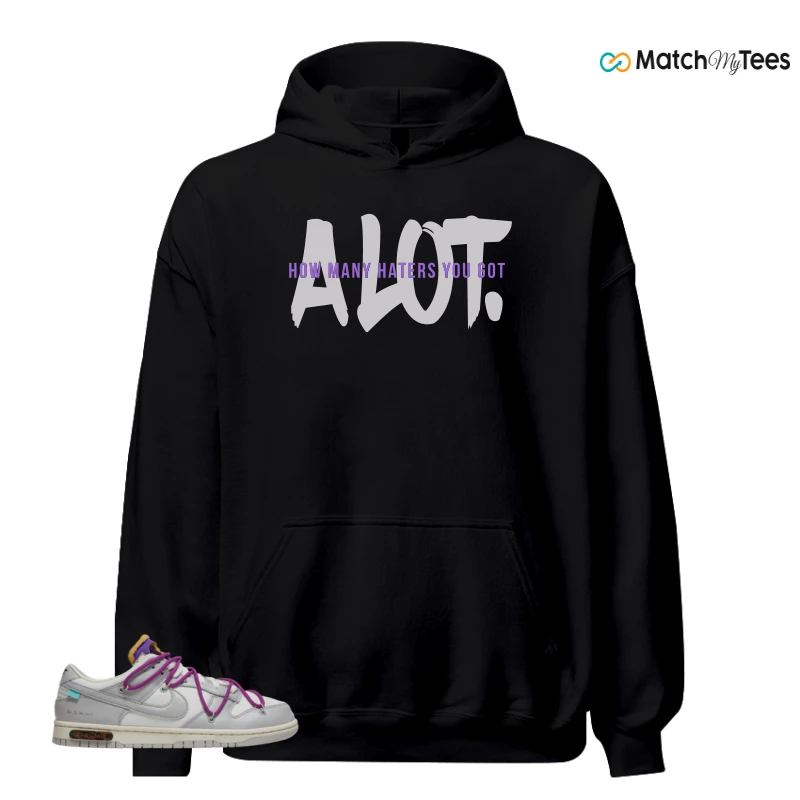 NIKE DUNK LOW OFF-WHITE LOT 28 SNEAKER Matching Tees hoodie