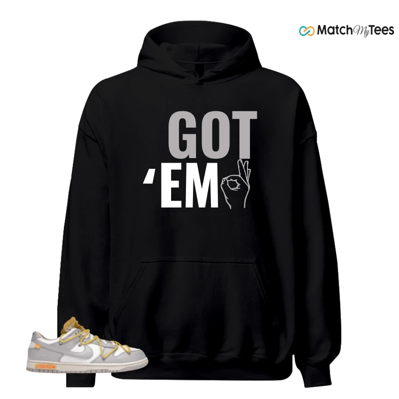 NIKE DUNK LOW OFF-WHITE LOT 29 SNEAKER Matching Tees hoodie