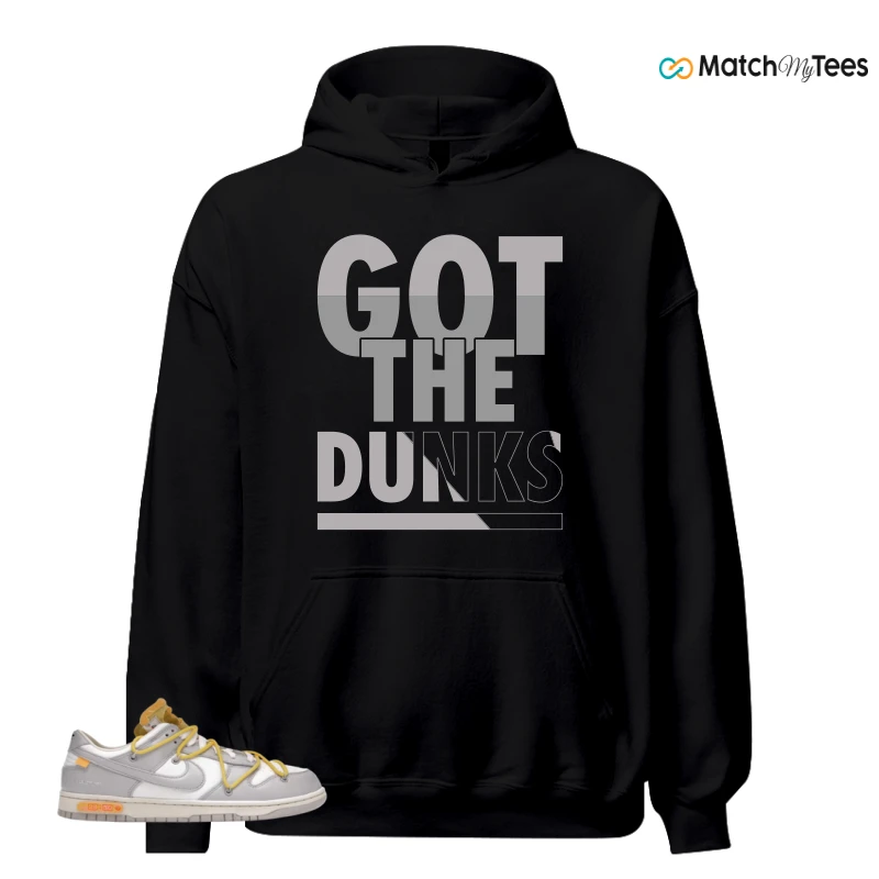 NIKE DUNK LOW OFF-WHITE LOT 29 SNEAKER Matching Tees hoodie