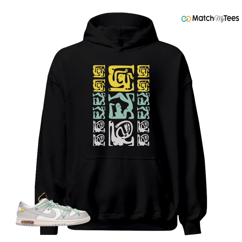 NIKE DUNK LOW OFF-WHITE LOT 4 SNEAKER Matching Tees hoodie