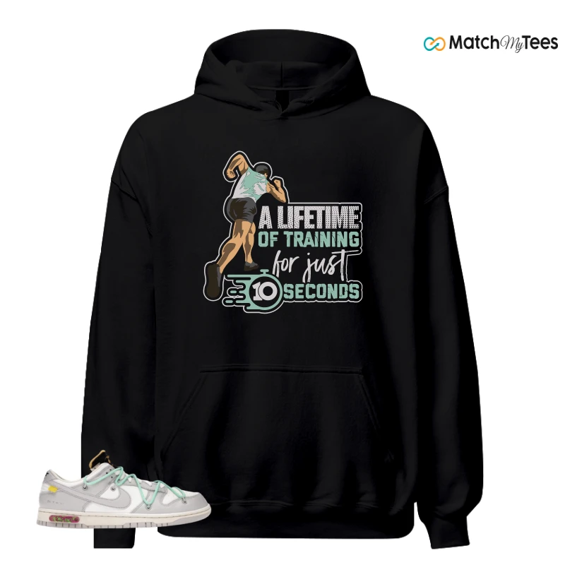 NIKE DUNK LOW OFF-WHITE LOT 4 SNEAKER Matching Tees hoodie
