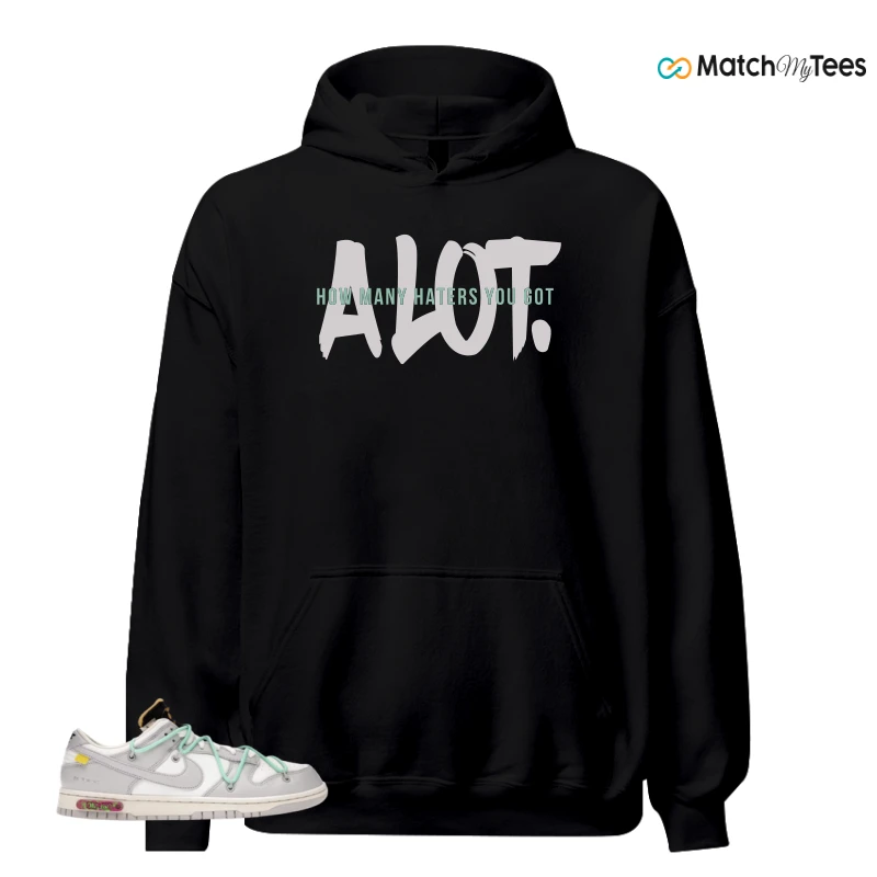NIKE DUNK LOW OFF-WHITE LOT 4 SNEAKER Matching Tees hoodie