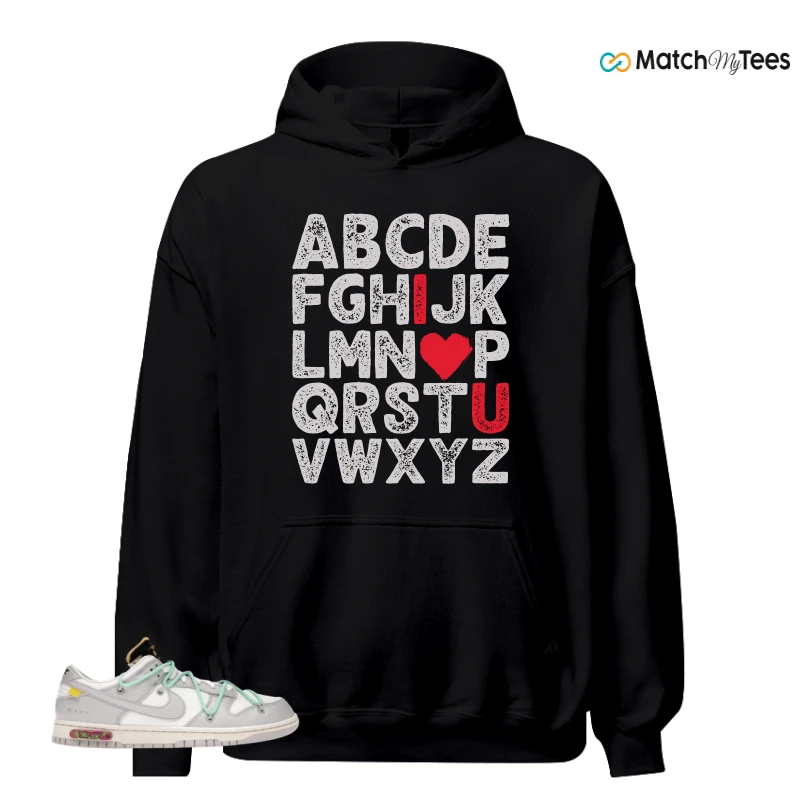 NIKE DUNK LOW OFF-WHITE LOT 4 SNEAKER Matching Tees hoodie