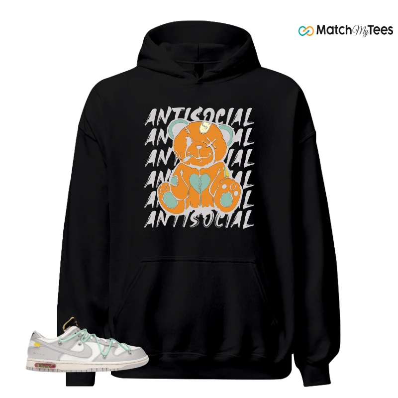 NIKE DUNK LOW OFF-WHITE LOT 4 SNEAKER Matching Tees hoodie