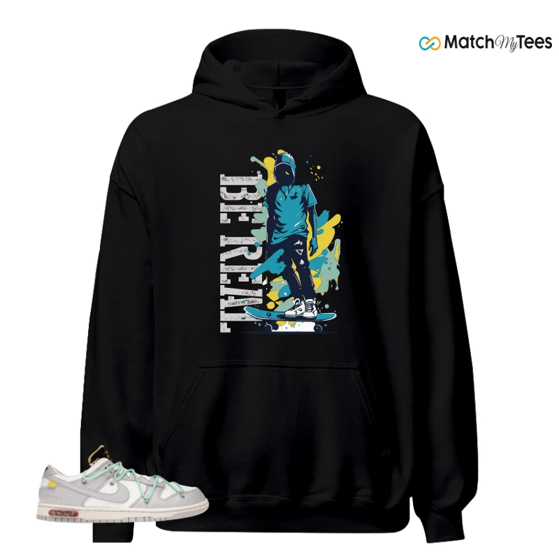NIKE DUNK LOW OFF-WHITE LOT 4 SNEAKER Matching Tees hoodie
