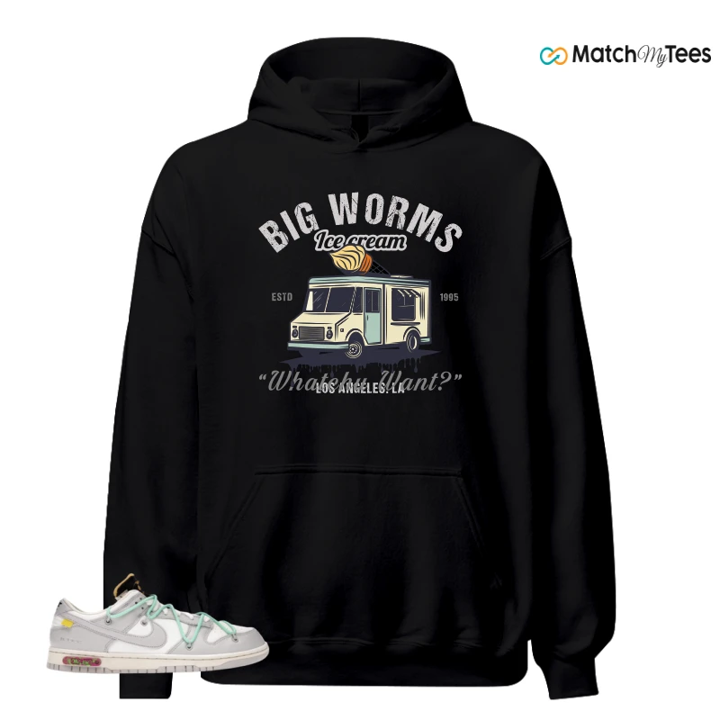 NIKE DUNK LOW OFF-WHITE LOT 4 SNEAKER Matching Tees hoodie