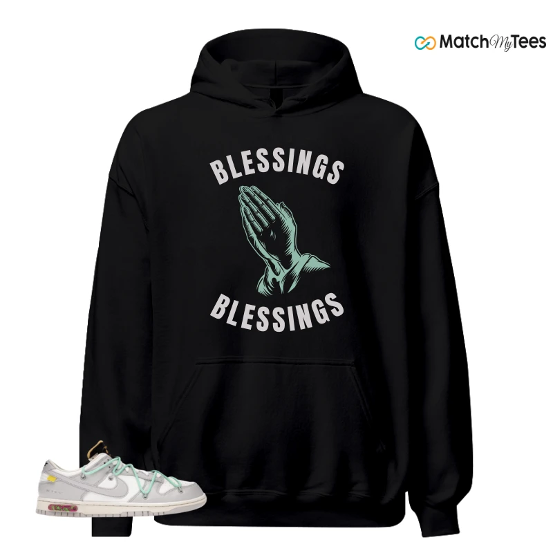 NIKE DUNK LOW OFF-WHITE LOT 4 SNEAKER Matching Tees hoodie