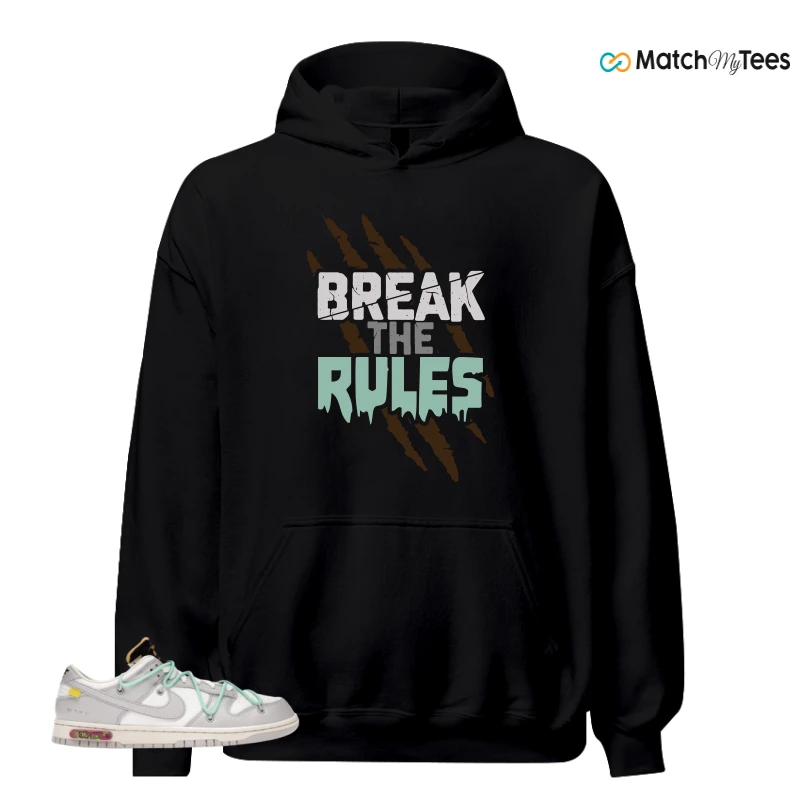 NIKE DUNK LOW OFF-WHITE LOT 4 SNEAKER Matching Tees hoodie