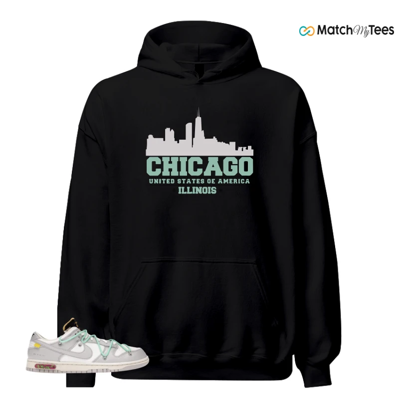 NIKE DUNK LOW OFF-WHITE LOT 4 SNEAKER Matching Tees hoodie