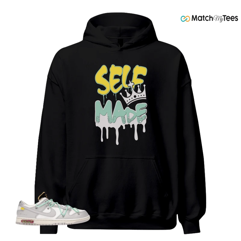 NIKE DUNK LOW OFF-WHITE LOT 4 SNEAKER Matching Tees hoodie