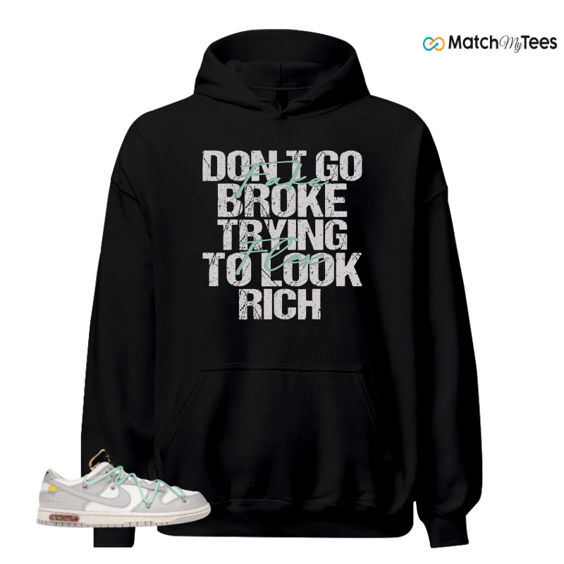 NIKE DUNK LOW OFF-WHITE LOT 4 SNEAKER Matching Tees hoodie