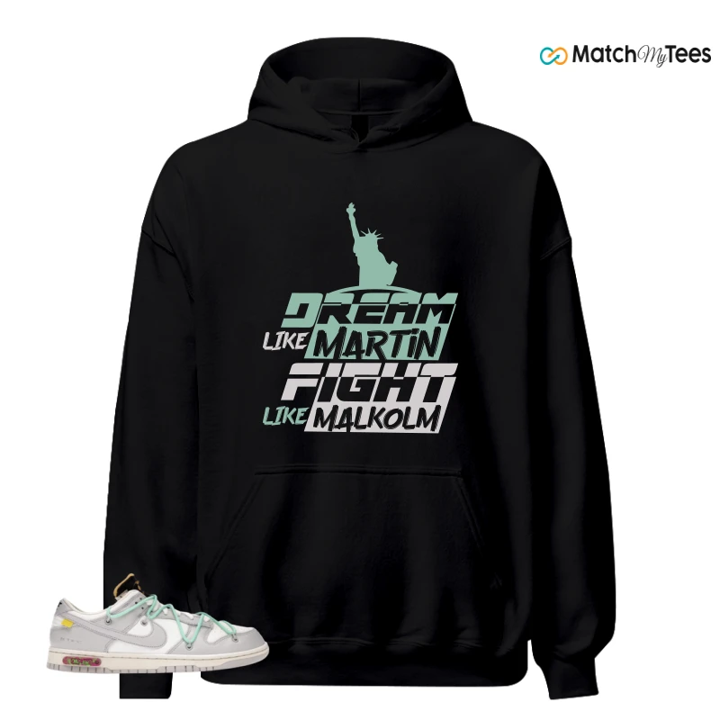 NIKE DUNK LOW OFF-WHITE LOT 4 SNEAKER Matching Tees hoodie