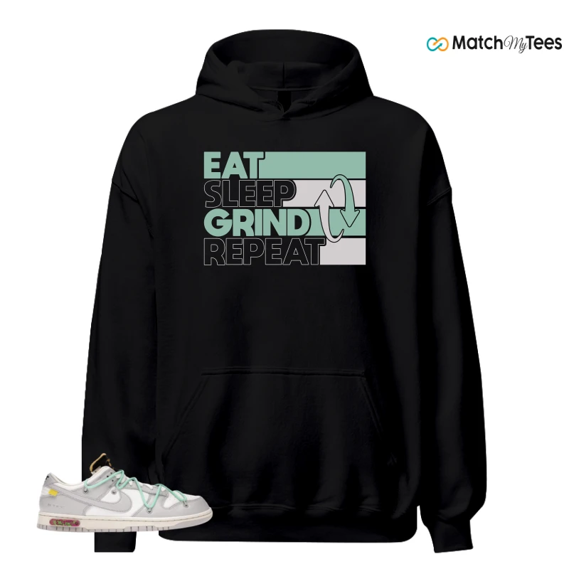 NIKE DUNK LOW OFF-WHITE LOT 4 SNEAKER Matching Tees hoodie