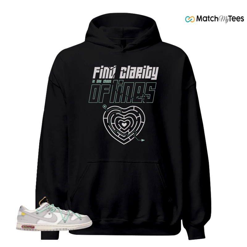 NIKE DUNK LOW OFF-WHITE LOT 4 SNEAKER Matching Tees hoodie