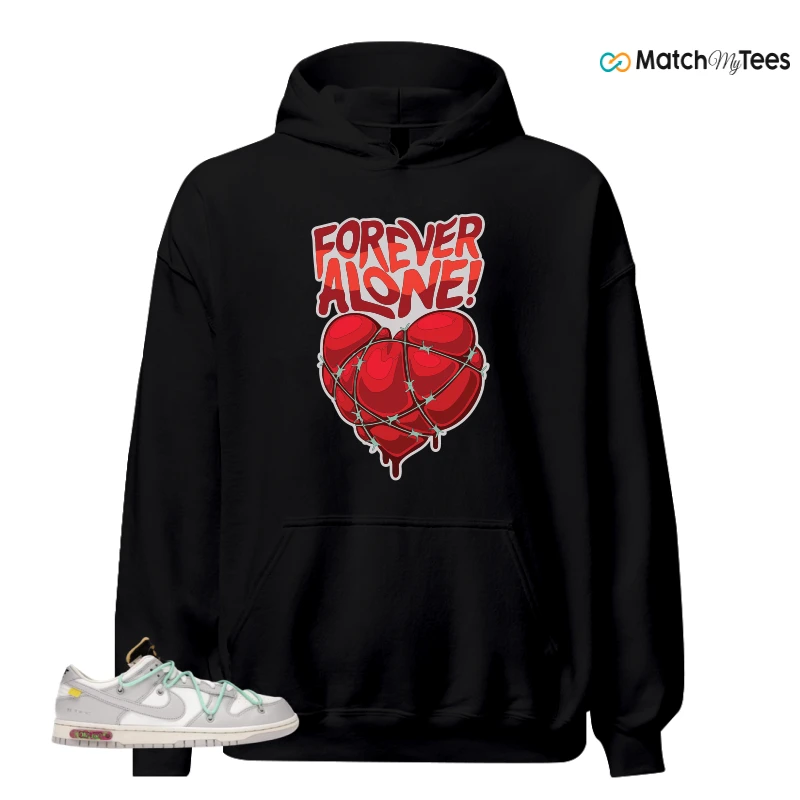 NIKE DUNK LOW OFF-WHITE LOT 4 SNEAKER Matching Tees hoodie