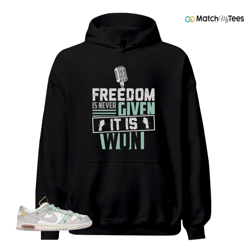 NIKE DUNK LOW OFF-WHITE LOT 4 SNEAKER Matching Tees hoodie
