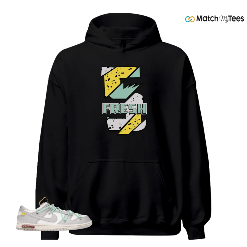 NIKE DUNK LOW OFF-WHITE LOT 4 SNEAKER Matching Tees hoodie