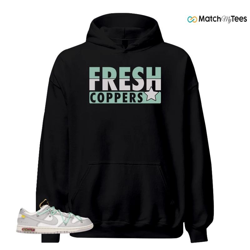 NIKE DUNK LOW OFF-WHITE LOT 4 SNEAKER Matching Tees hoodie