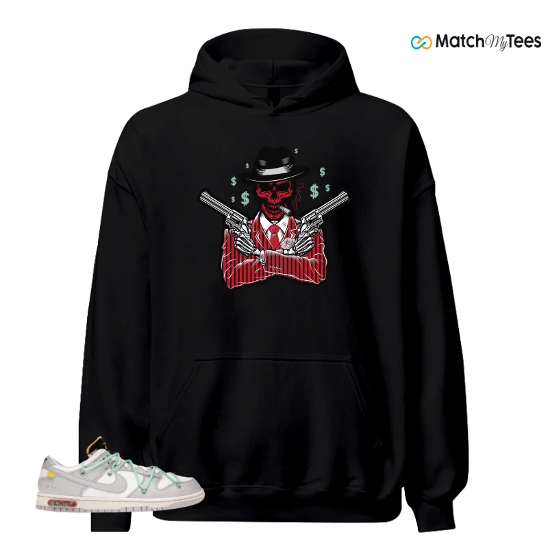 NIKE DUNK LOW OFF-WHITE LOT 4 SNEAKER Matching Tees hoodie
