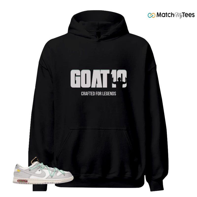 NIKE DUNK LOW OFF-WHITE LOT 4 SNEAKER Matching Tees hoodie