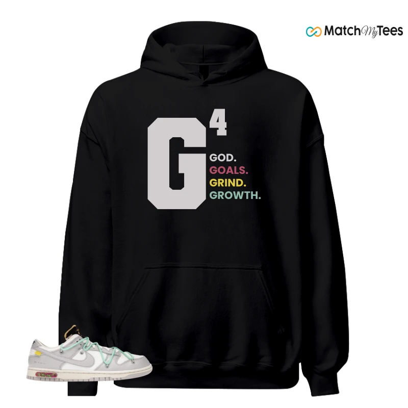 NIKE DUNK LOW OFF-WHITE LOT 4 SNEAKER Matching Tees hoodie