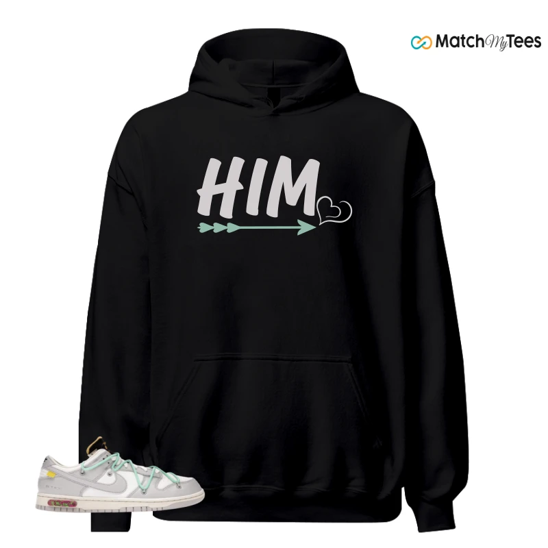 NIKE DUNK LOW OFF-WHITE LOT 4 SNEAKER Matching Tees hoodie