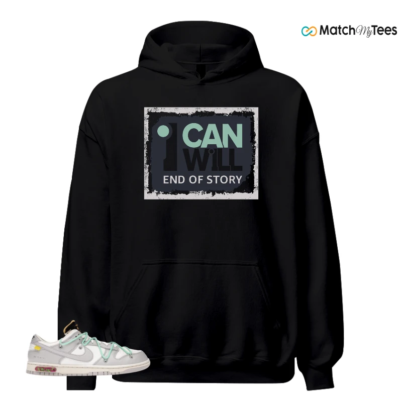NIKE DUNK LOW OFF-WHITE LOT 4 SNEAKER Matching Tees hoodie
